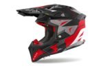 Airoh Helmet Aviator 3 Spin Red Matt
