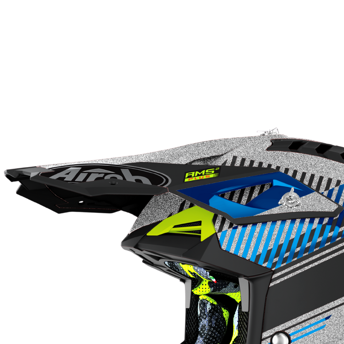57-9-AV3W16F.png Airoh Aviator 3 Peak Wave silver chrome - Image 1