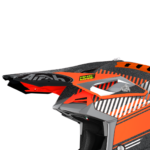 Airoh Aviator 3 Peak Wave orange chrome