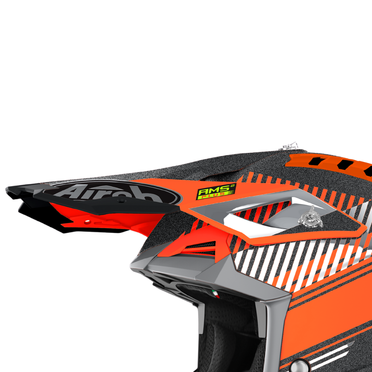 57-9-AV3W32F.png Airoh Aviator 3 Peak Wave orange chrome - Image 1