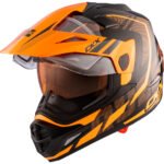 CKX Helmet QUEST RSV Moosek w electric visor Orange XS