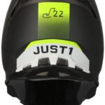 Just1 Helmet J-22 C Junior Adrenaline Black/Fluo Yellow/Carbon Matt