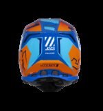 Just1 Helmet J-22 F Falcon Orange/Blue - Image 2