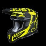 Just1 Helmet J-22 F Falcon Titanium/Black/Fluo Yellow