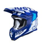 Just1 Helmet J-22 F Junior Falcon White/Blue