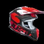 Just1 Helmet J-18 F Hexa White/Fluo Red/Black