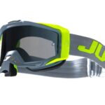 Just1 Goggle Iris 2.0 Logo Grey - Yellow Fluo Mirror Silver Lens