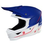 SHOT Helmet Furious Raw 3.0 Navy Red Matt