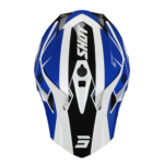 SHOT Helmet Pulse Revenge White Blue Black Glossy - Image 3