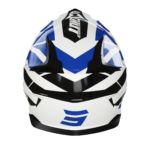 SHOT Helmet Pulse Revenge White Blue Black Glossy - Image 2