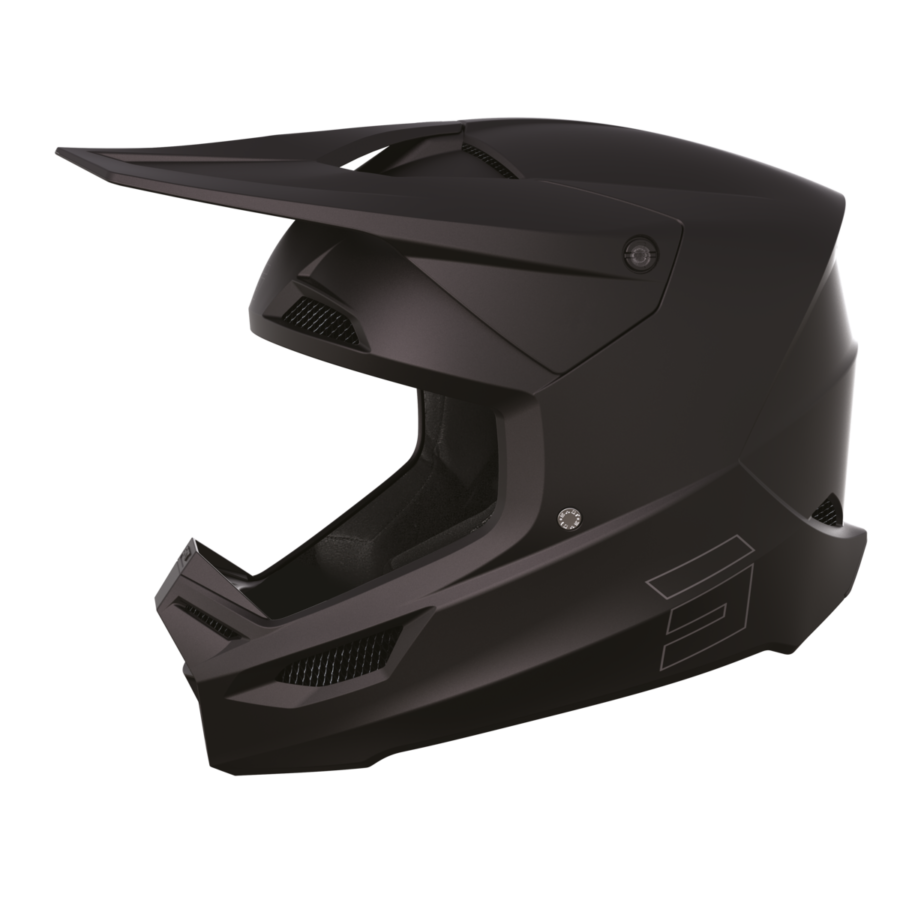 Shot Helmet Race Solid Black Matt