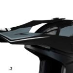SHOT Visor Lite Prism Black White Matt