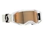 Scott Goggle Prospect AMP white/black gold chrome works