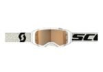 Scott Goggle Prospect AMP white/black gold chrome works - Image 2