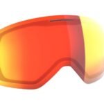 Scott Repl Lens LCG Evo w/ Case enhancer red chrome