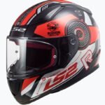 LS2 Helmet FF353 Rapid Stratus Black/Red/Silver XS