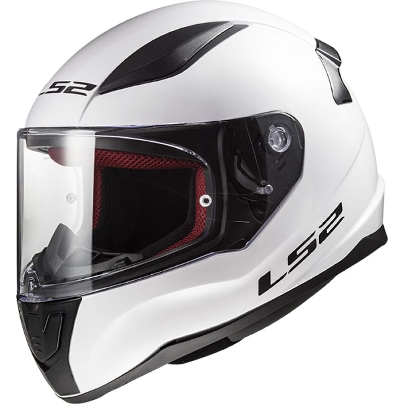 636-2402.jpg LS2 Helmet FF353 Rapid II Solid White-06 XS - Image 1