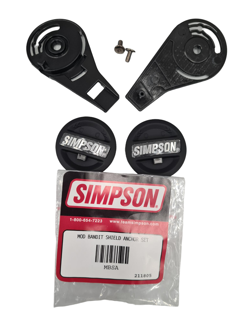 638-102117.png SIMPSON Darksome Visor Fitting Kit - Image 1