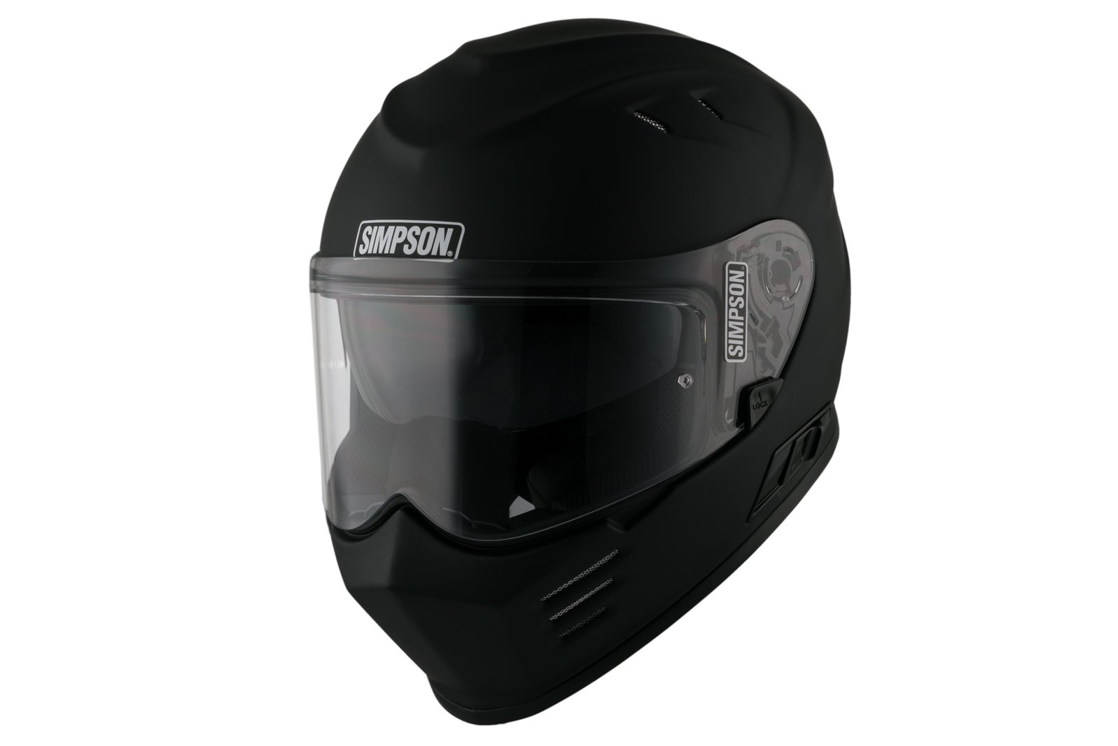 638-2103.jpg SIMPSON Helmet Venom Matt Black - Image 1