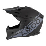 AMOQ Meteor V2 Helmet Black/Grey L - Image 2