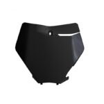 UFO Front number plate KTM125-525 SX/SXF 2019- Black 001