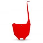 UFO Front number plate CRF250R/RX 2022- ,CRF450R/RX 2021-Red 070