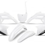 UFO Plastic kit 5-parts White 041 CRF250R 2022- ,CRF450R 2021-
