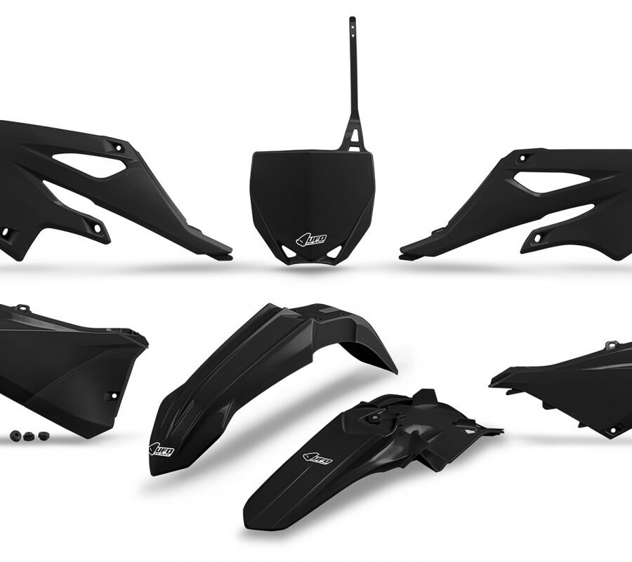 UFO Plastic kit 5-parts Black 001 YZ85 2022-