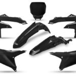 UFO Plastic kit 5-parts Black 001 YZ450F 23-