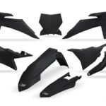 UFO Plastic kit 5-parts KTM SX/SXF125-450 23- Black 001