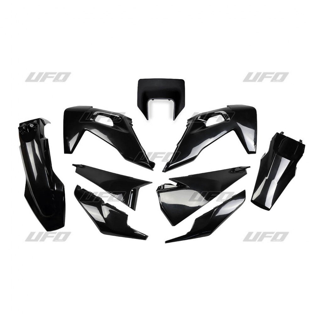 650-K623-001.jpg UFO Plastic kit 5-parts Black 001 HVA TE/FE 125-501 20-23 - Image 1