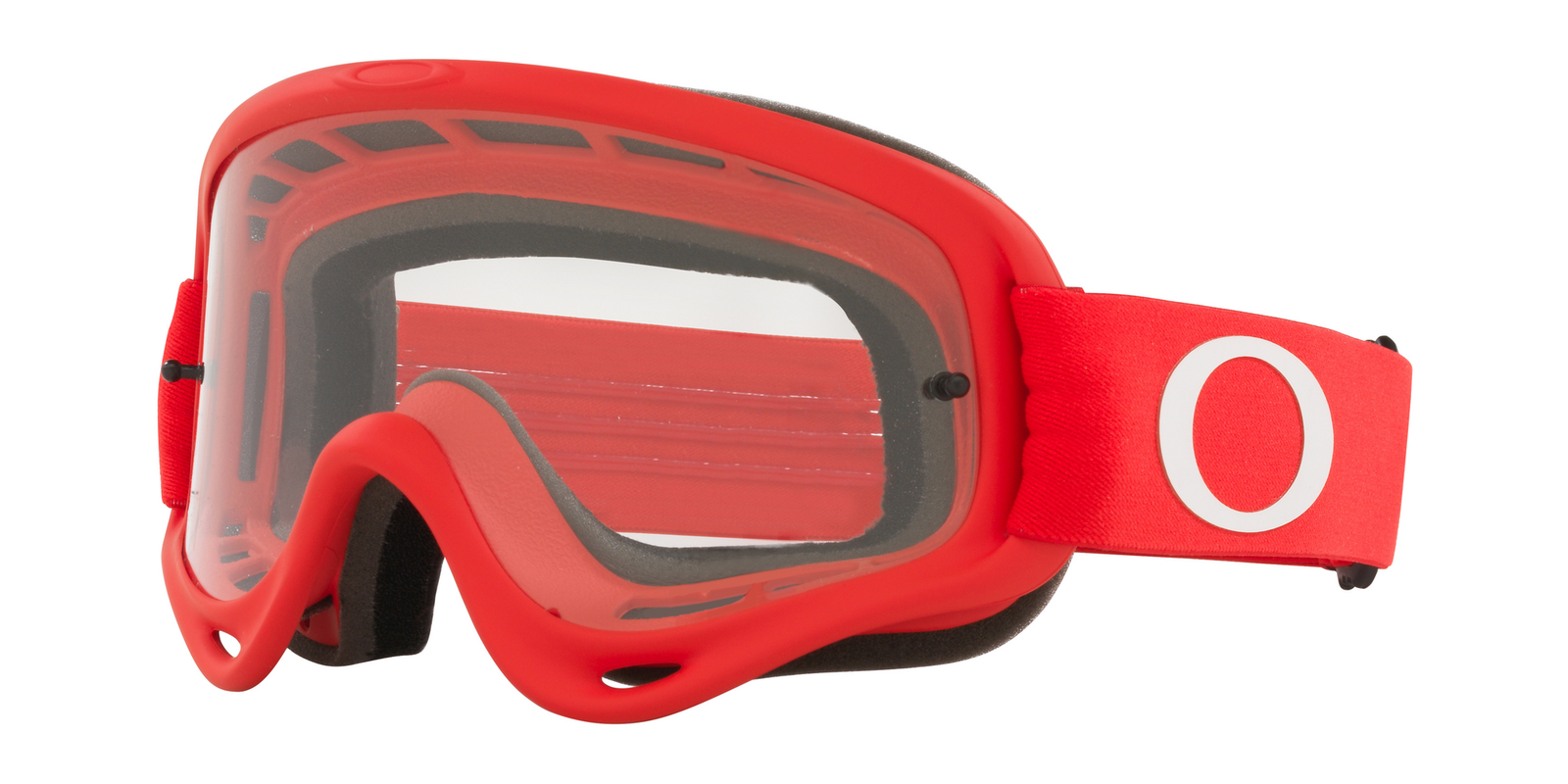 670-7030-30.png Oakley Goggles XS O-Frame MX Red Clear - Image 1