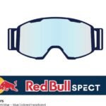 Spect Red Bull Strive MX Goggles Double lens Blue clear