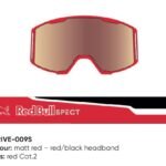 Spect Red Bull Strive MX Goggles Single lens Red/Black red