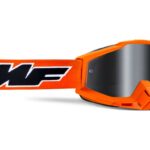 FMF POWERBOMB Goggle Rocket Orange - Mirror Silver Lens