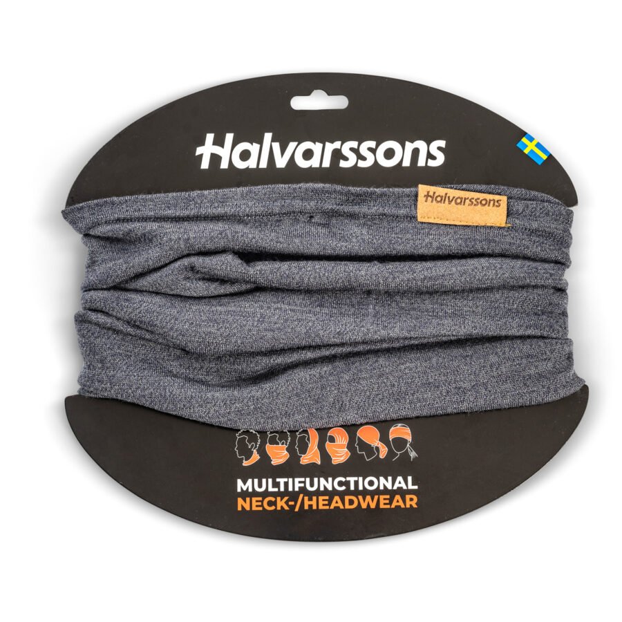 Halvarssons neck warmer Neck tube H Grey