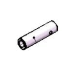 Bronco Pin 35x130mm boom cylinder lower 77-13500