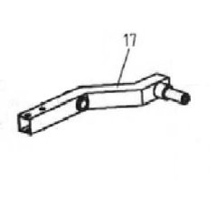 77-SLH-200.jpg Bronco Wheel bracket for flail mower 77-12490 - Image 1