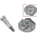 Bronco Waterpump shaft with impeller