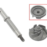 Bronco Waterpump shaft with impeller