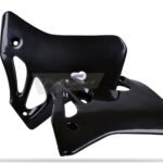 Polisport radiator scoops CR125R(95-97)/250R(95-96) OEM color black (12)