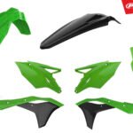 Polisport kit Kawasaki KX250F (17-18) Green/black (1)