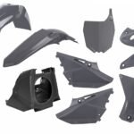 Polisport kit Yamaha YZ125/250(02-->)Resty w/18 fork guards(08->) Nardo Grey (1)