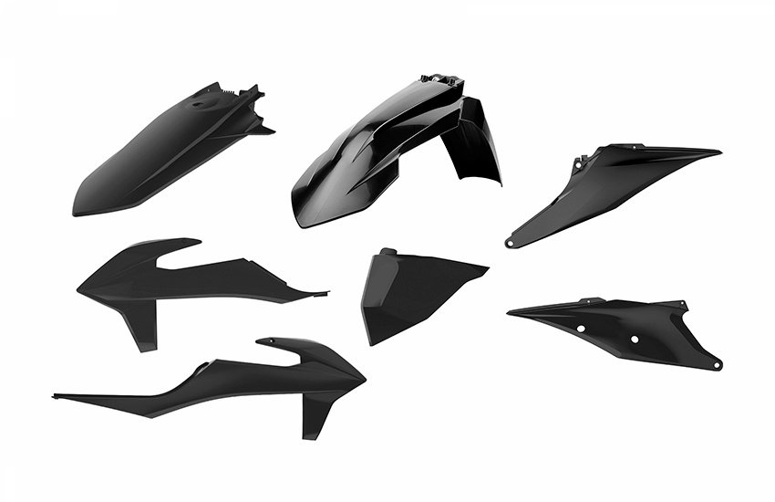90911.jpg Polisport kit enduro standard KTM EXC/EXC-F (20->) Black (1) - Image 1