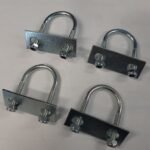 GKA Universal mounting set U-form (4pcs)