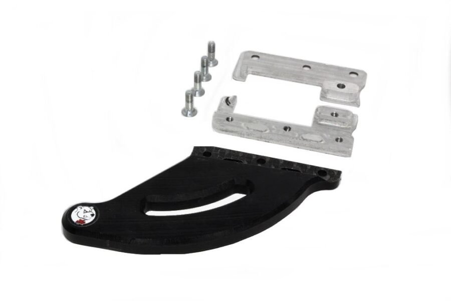 AX1413.JPG AXP Rear Disc Guard Black Husqvarna 14-24/KTM 12-24/Sherco 12-24 - Image 1