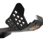 AXP Xtrem HDPE Skid Plate Black TM Racing 250EN/300EN/250MX/300MX 11-18