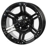 BSK Wheel 14x7 4/156 4+3 Black