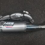 HGS Exhaust system 4T Complete set new design  KTM250SX-F 2019-22