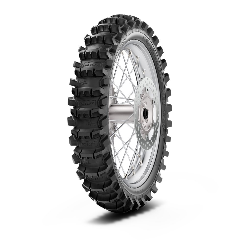 MX-Soft-2020.jpg Pirelli Scorpion MX Soft 110/90-19 NHS 62M Mud and Sand Re - Image 1